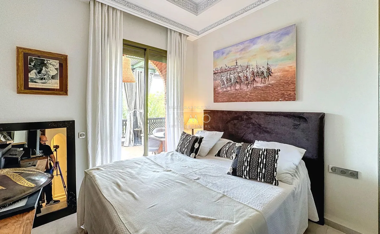 Appartement de charme – palmeraie de marrakech – 133 m² – résidence de prestige sécurisée