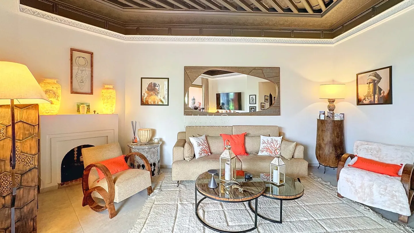Appartement de charme – palmeraie de marrakech – 133 m² – résidence de prestige sécurisée