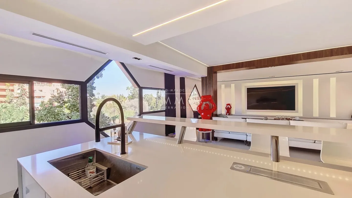 Appartement à vendre hivernage marrakech - 2 chambres - 130m²