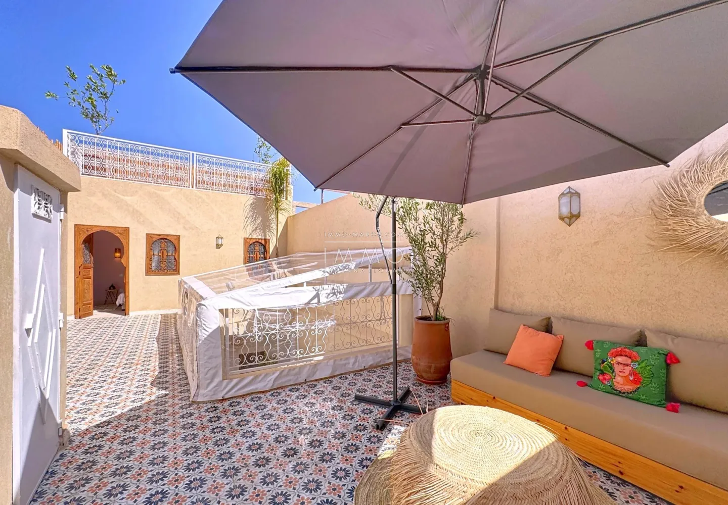 Riad rénové a vendre au cœur de la médina marrakech