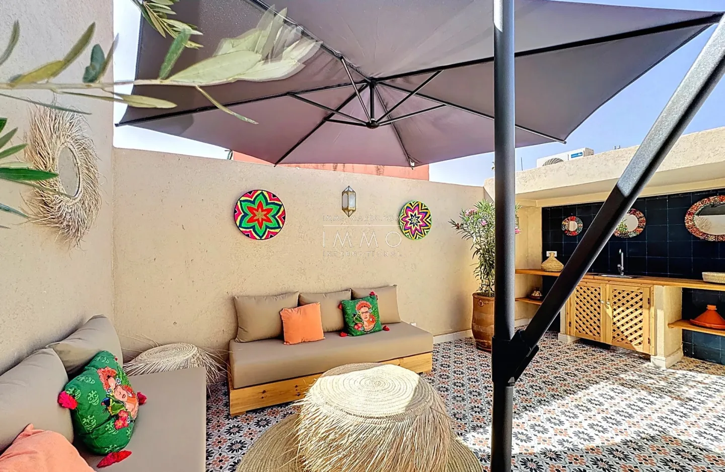 Riad rénové a vendre au cœur de la médina marrakech