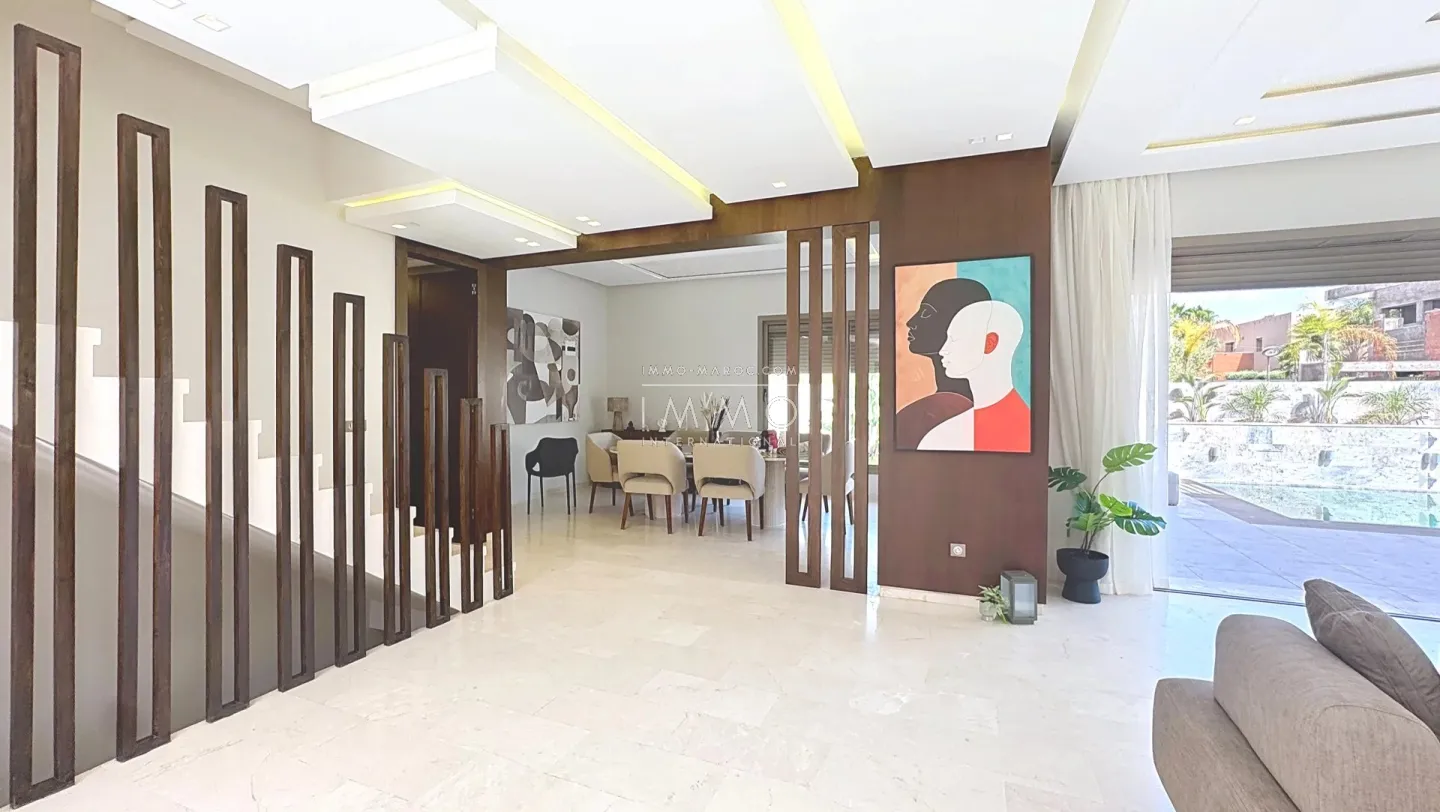 Villa à vendre route de l'ourika marrakech – 6 chambres – 373 m² – piscine – jacuzzi