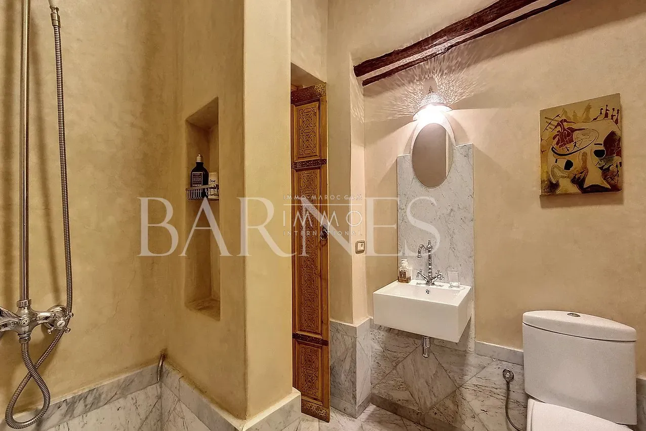 Riad d'habitation luxueux à vendre dar el bacha marrakech - 108m² au sol - 192m² construits - maison d'hôtes possible