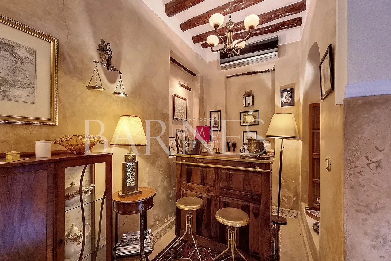Riad d'habitation luxueux à vendre dar el bacha marrakech - 108m² au sol - 192m² construits - maison d'hôtes possible
