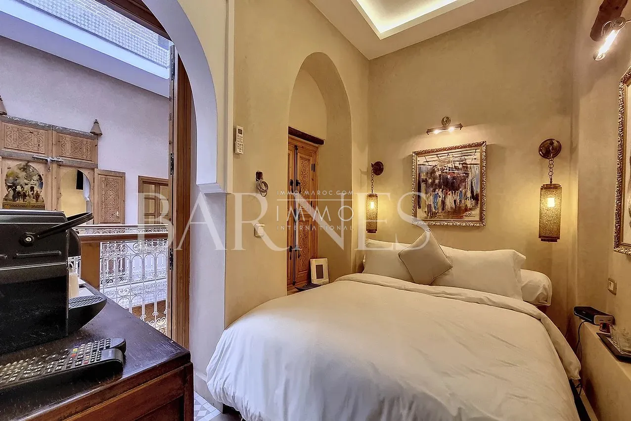 Riad d'habitation luxueux à vendre dar el bacha marrakech - 108m² au sol - 192m² construits - maison d'hôtes possible