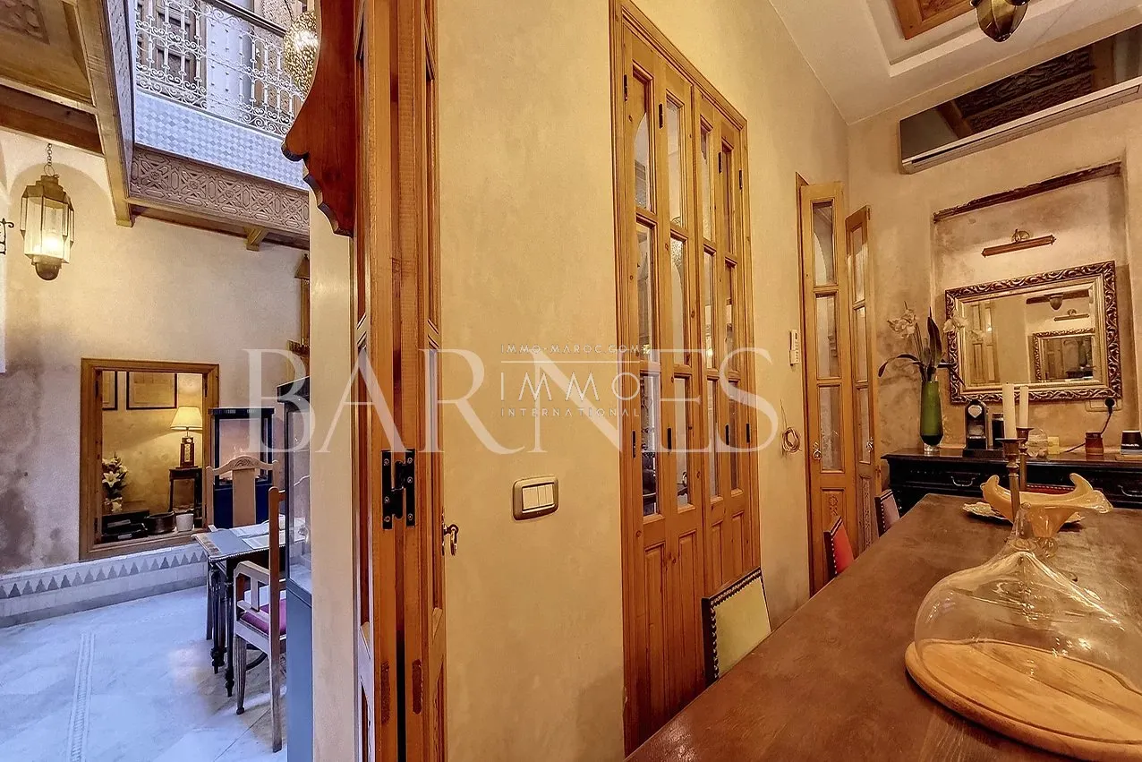 Riad d'habitation luxueux à vendre dar el bacha marrakech - 108m² au sol - 192m² construits - maison d'hôtes possible
