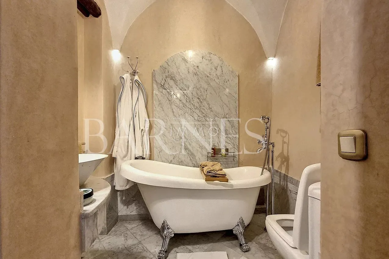 Riad d'habitation luxueux à vendre dar el bacha marrakech - 108m² au sol - 192m² construits - maison d'hôtes possible