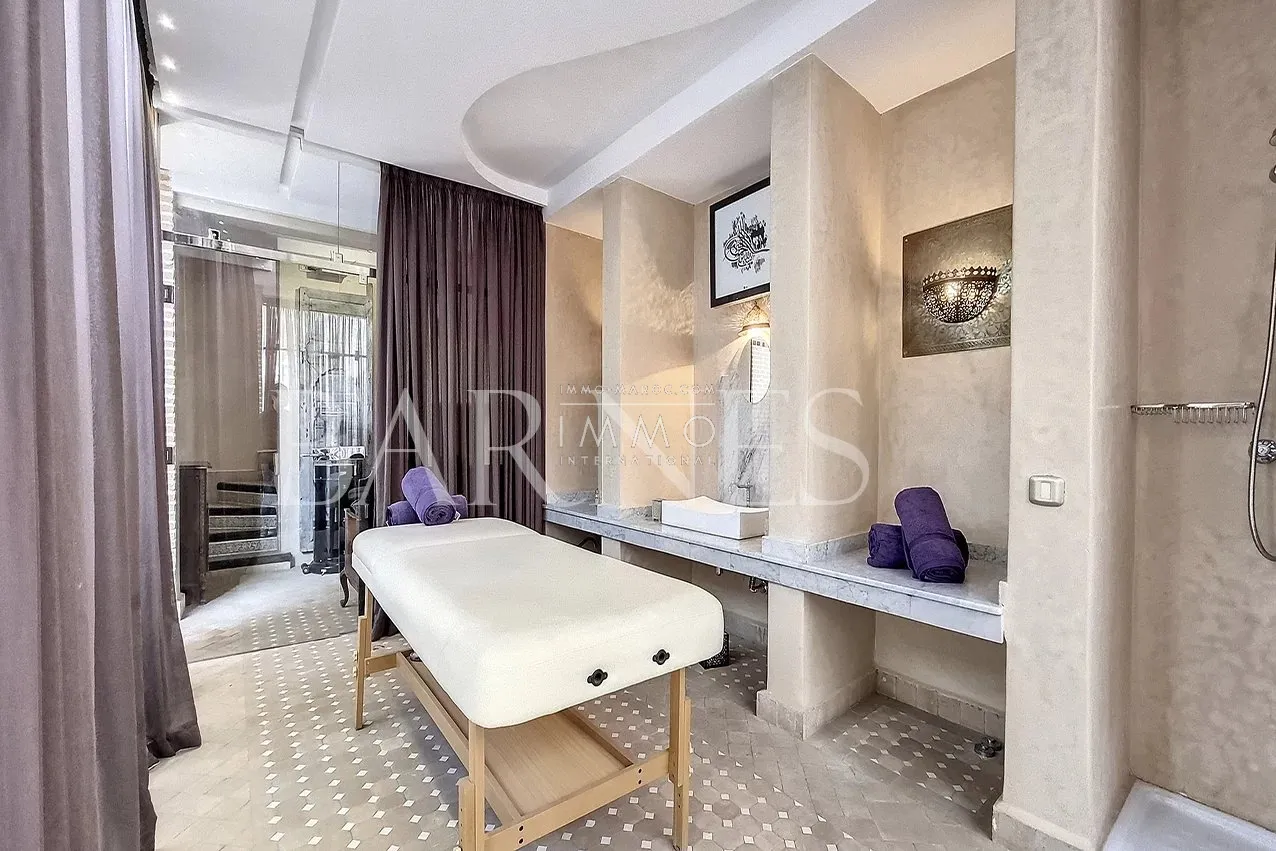 Riad d'habitation luxueux à vendre dar el bacha marrakech - 108m² au sol - 192m² construits - maison d'hôtes possible