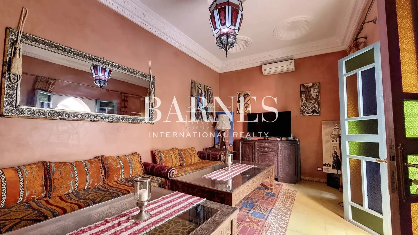 Riad maison d'hôtes en exploitation à vendre derb dabachi marrakech - 200m² - 5 chambres