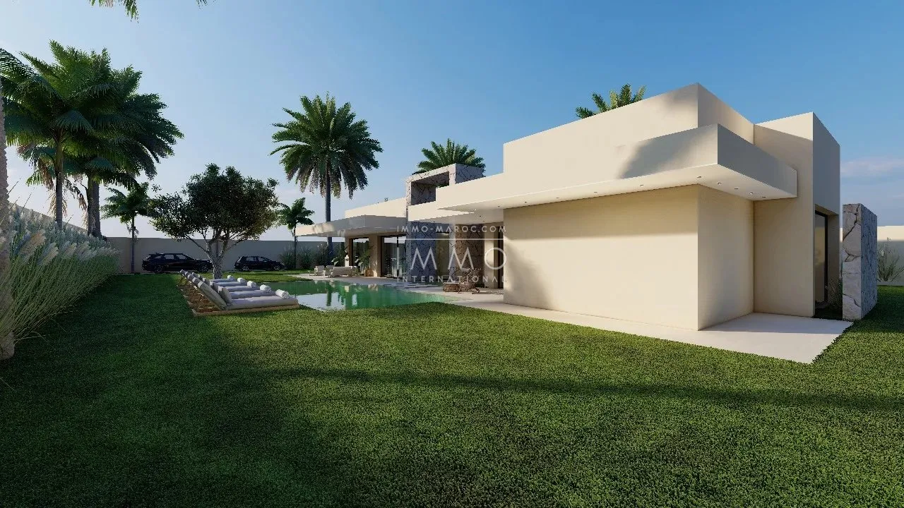 Villa à vendre route de ouarzazate – 4 suites – 390 m² – terrain 2 000 m² – livraison juillet 2026 – vue atlas
