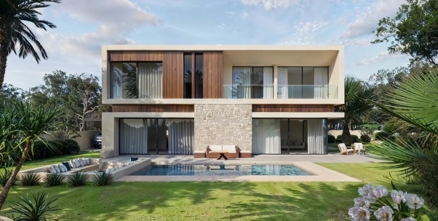 Villa contemporaine neuve à vendre – route de l'ourika – 4 suites – livraison été 2025