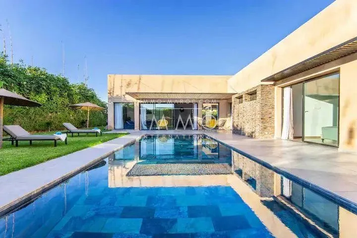 Villa moderne de plain-pied – route de l'ourika – 5 chambres – isolation & confort