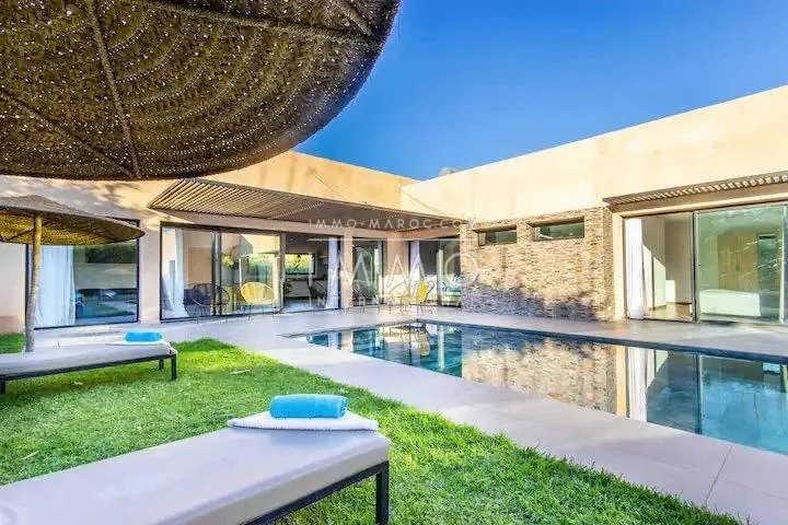 Villa moderne de plain-pied – route de l'ourika – 5 chambres – isolation & confort