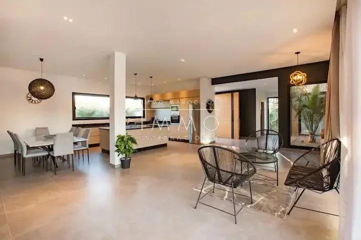Villa moderne de plain-pied – route de l'ourika – 5 chambres – isolation & confort