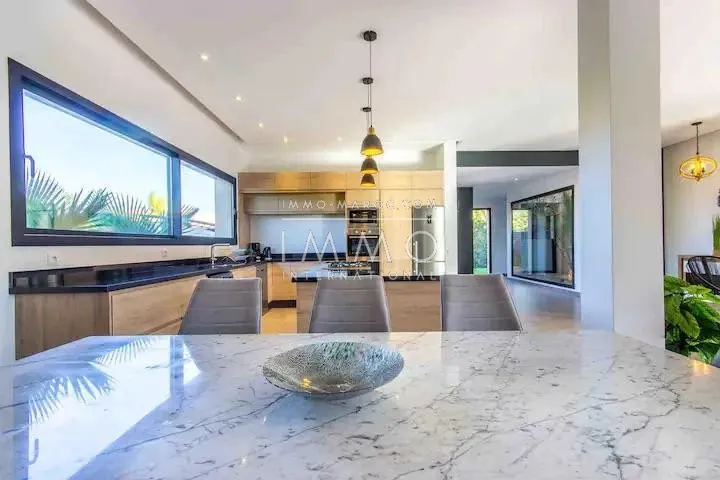 Villa moderne de plain-pied – route de l'ourika – 5 chambres – isolation & confort