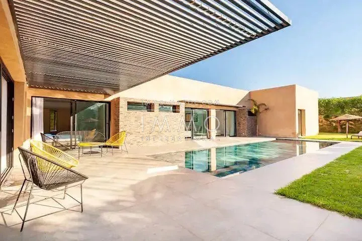 Villa moderne de plain-pied – route de l'ourika – 5 chambres – isolation & confort