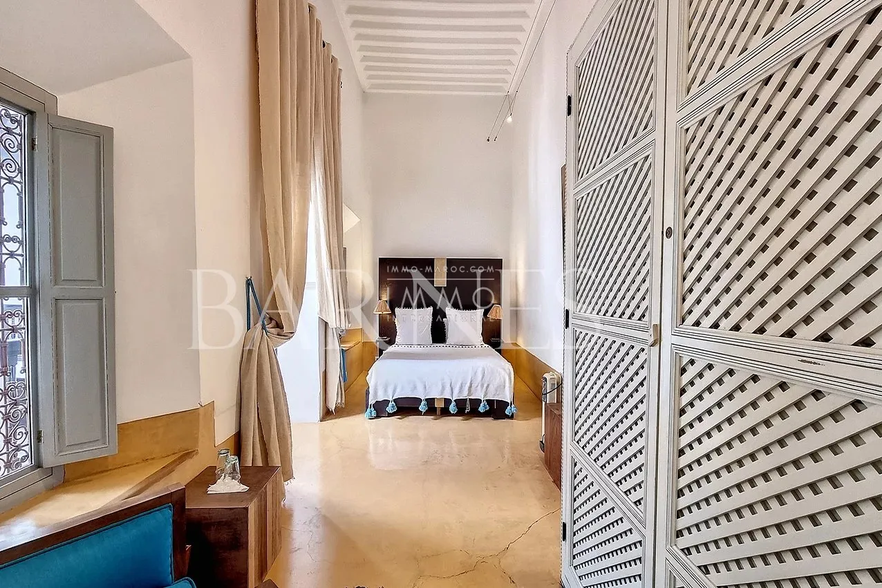 Riad maison d'hôtes à vendre rahba lakdima marrakech - 186m² - 5 chambres - licences d'exploitation