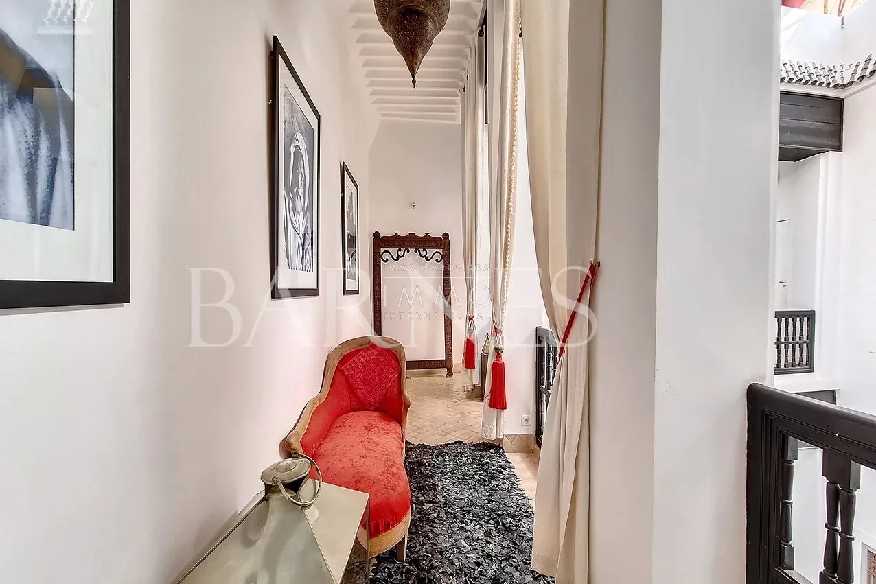 Riad maison d'hôtes à vendre rahba lakdima marrakech - 186m² - 5 chambres - licences d'exploitation