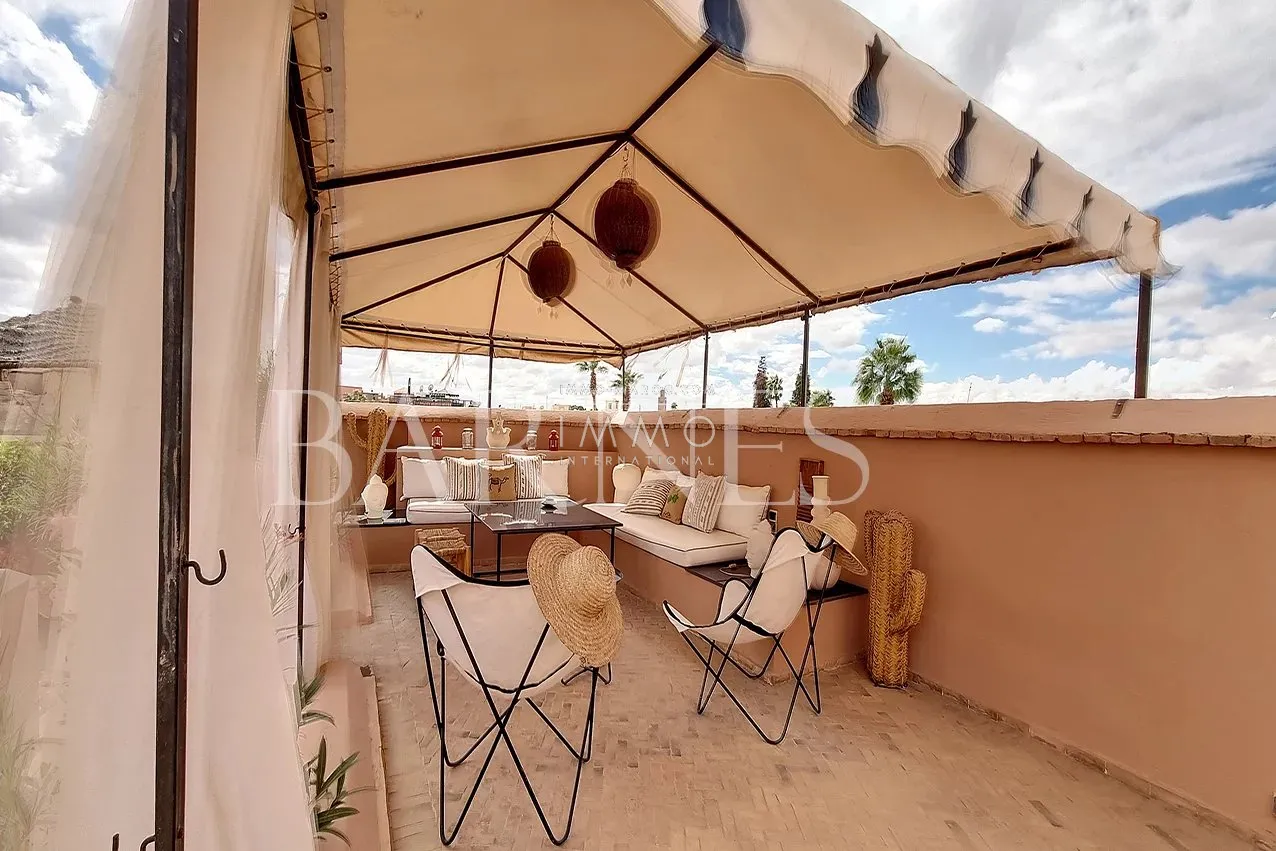 Riad maison d'hôtes à vendre rahba lakdima marrakech - 186m² - 5 chambres - licences d'exploitation