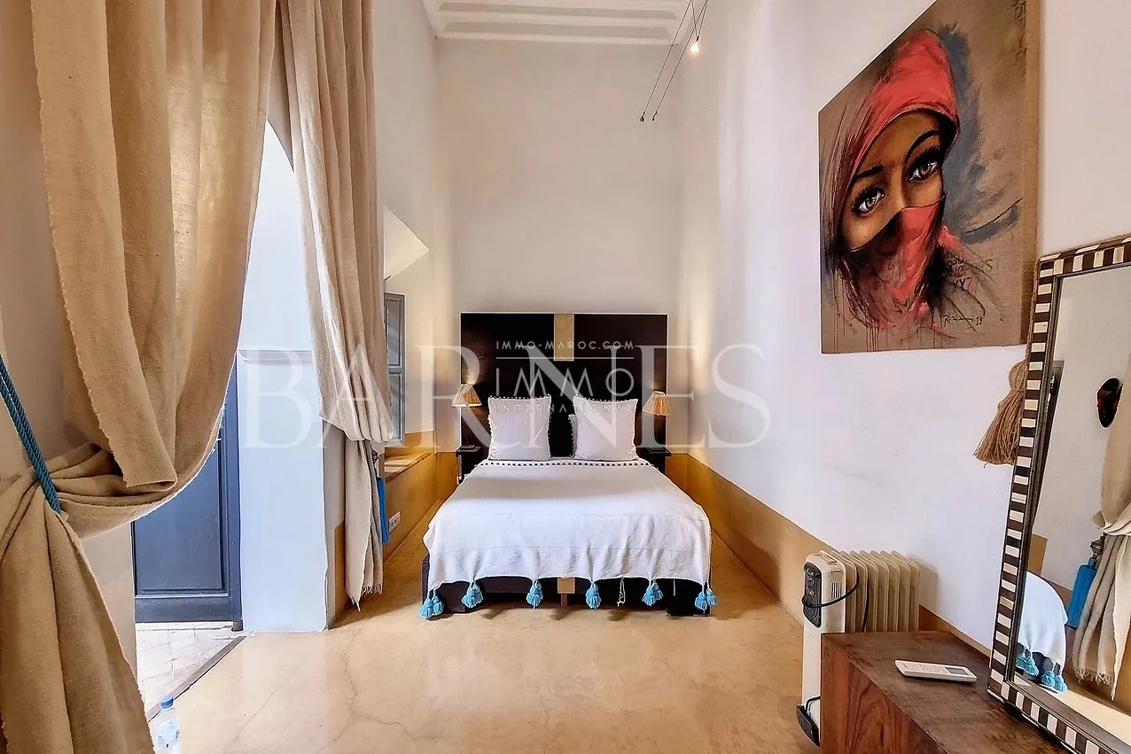 Riad maison d'hôtes à vendre rahba lakdima marrakech - 186m² - 5 chambres - licences d'exploitation