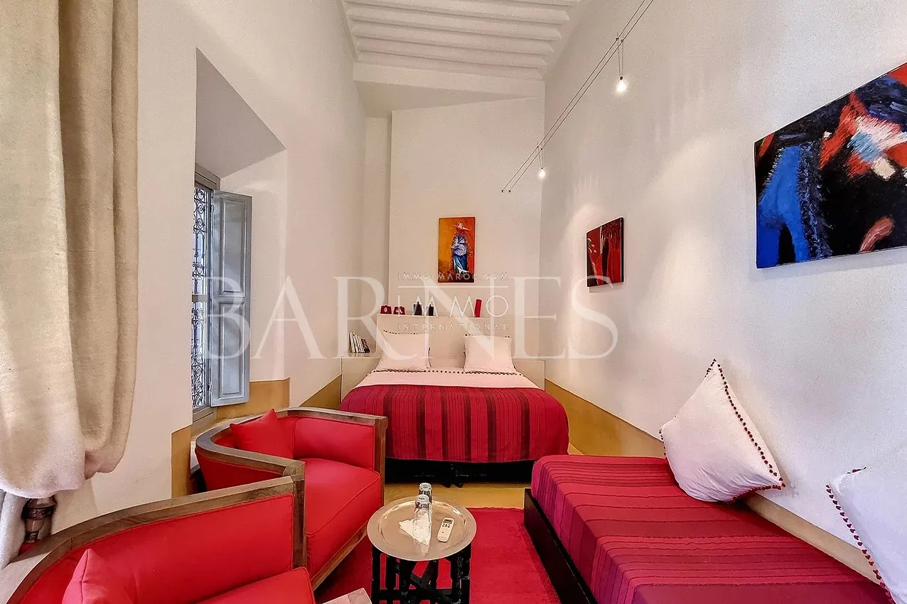 Riad maison d'hôtes à vendre rahba lakdima marrakech - 186m² - 5 chambres - licences d'exploitation