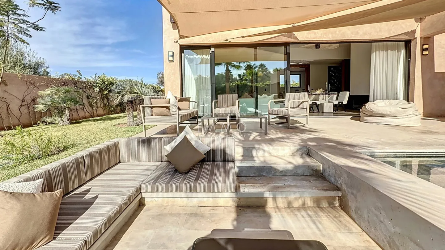 Villa contemporaine neuve à vendre – route de l'ourika – 4 suites – vue atlas