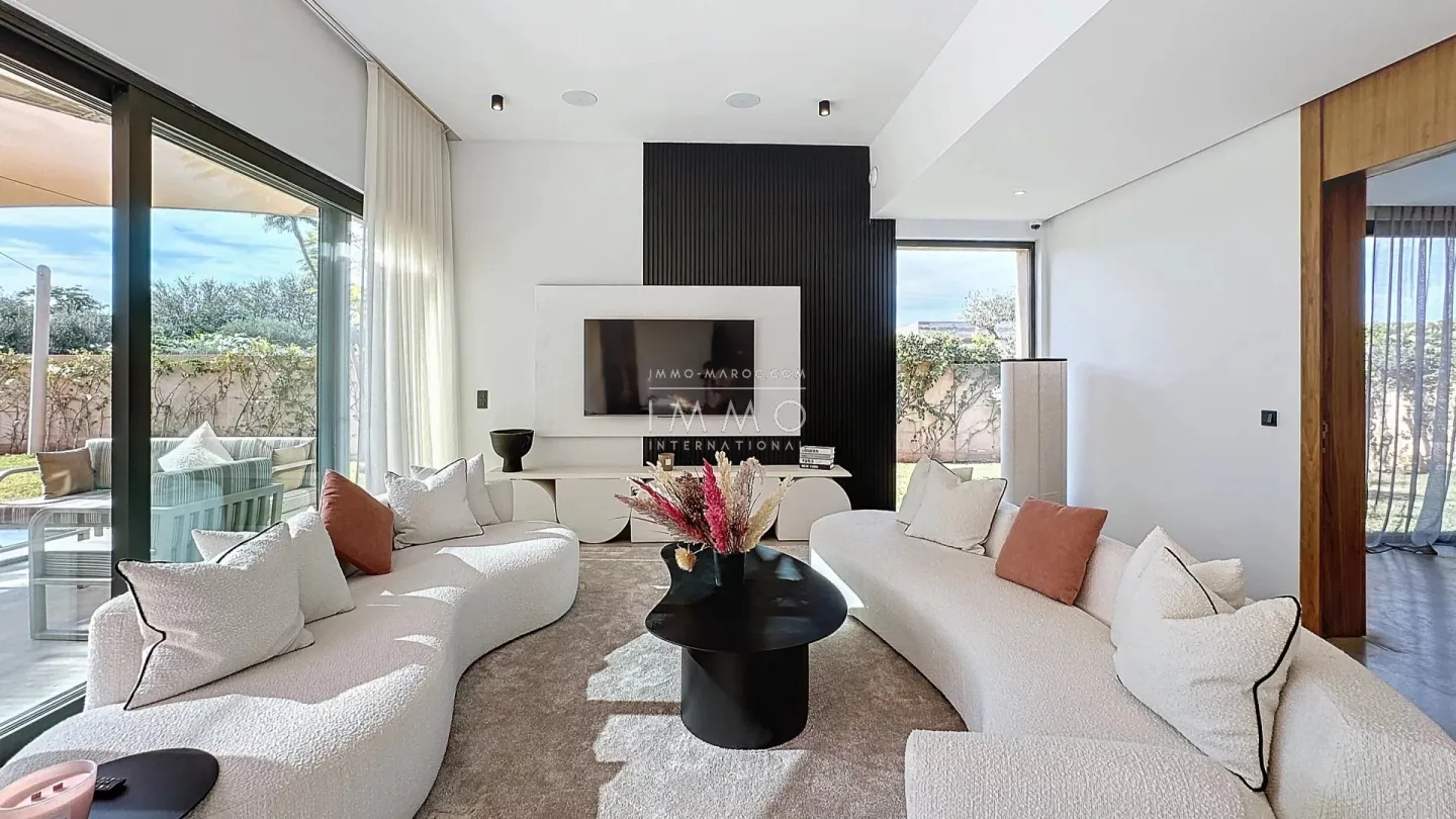 Villa contemporaine neuve à vendre – route de l'ourika – 4 suites – vue atlas
