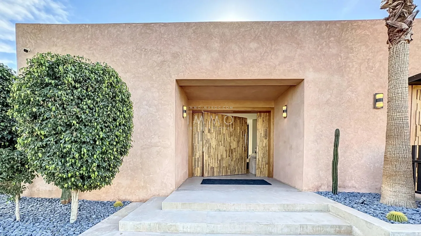 Villa contemporaine neuve à vendre – route de l'ourika – 4 suites – vue atlas