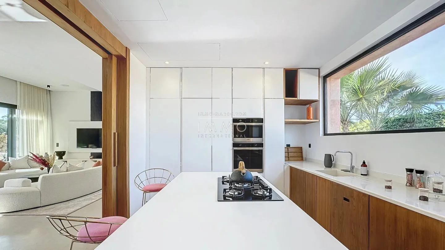 Villa contemporaine neuve à vendre – route de l'ourika – 4 suites – vue atlas