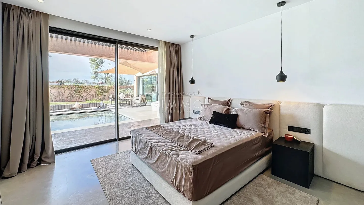 Villa contemporaine neuve à vendre – route de l'ourika – 4 suites – vue atlas