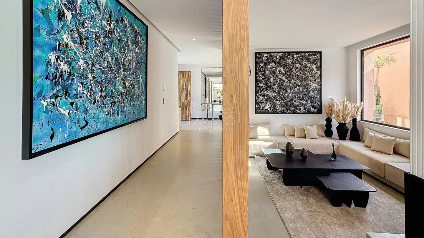 Villa contemporaine neuve à vendre – route de l'ourika – 4 suites – vue atlas