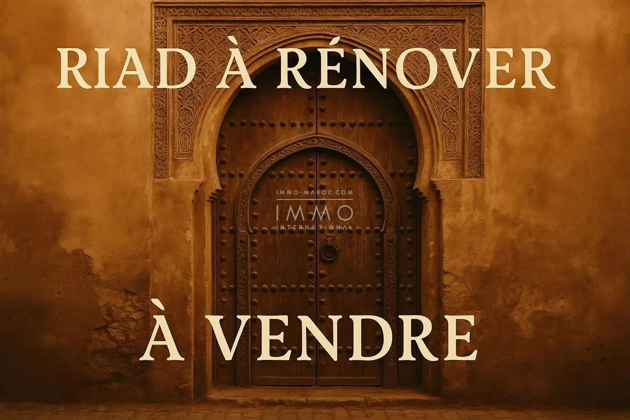 *À vendre : riad à rénover - opportunité unique au cœur de la ville !*