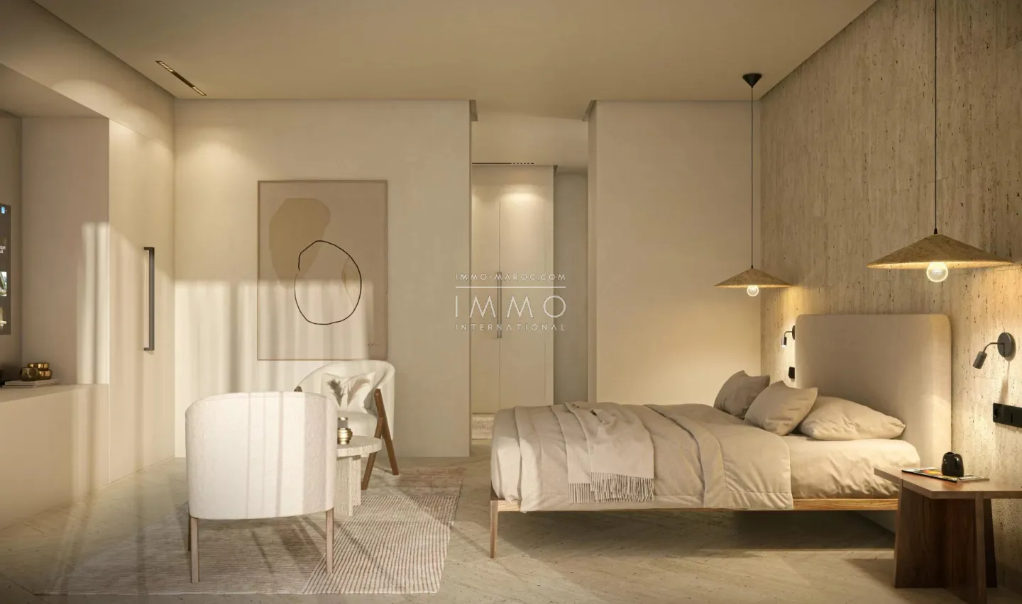 Villa contemporaine écoresponsable sur la route de l'ourika – 4 chambres – terrain 1 100 m²