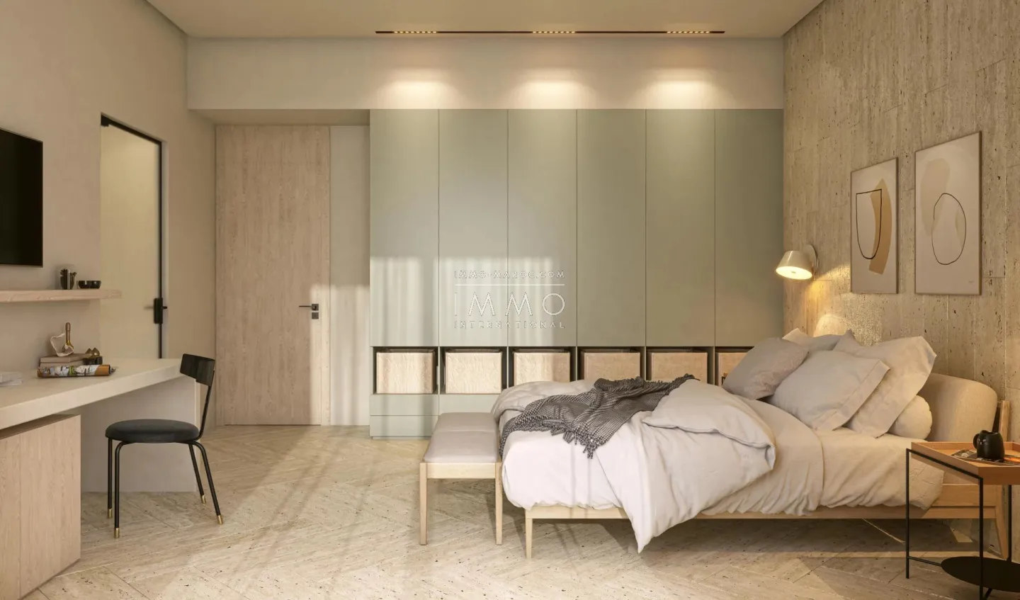 Villa contemporaine écoresponsable sur la route de l'ourika – 4 chambres – terrain 1 100 m²