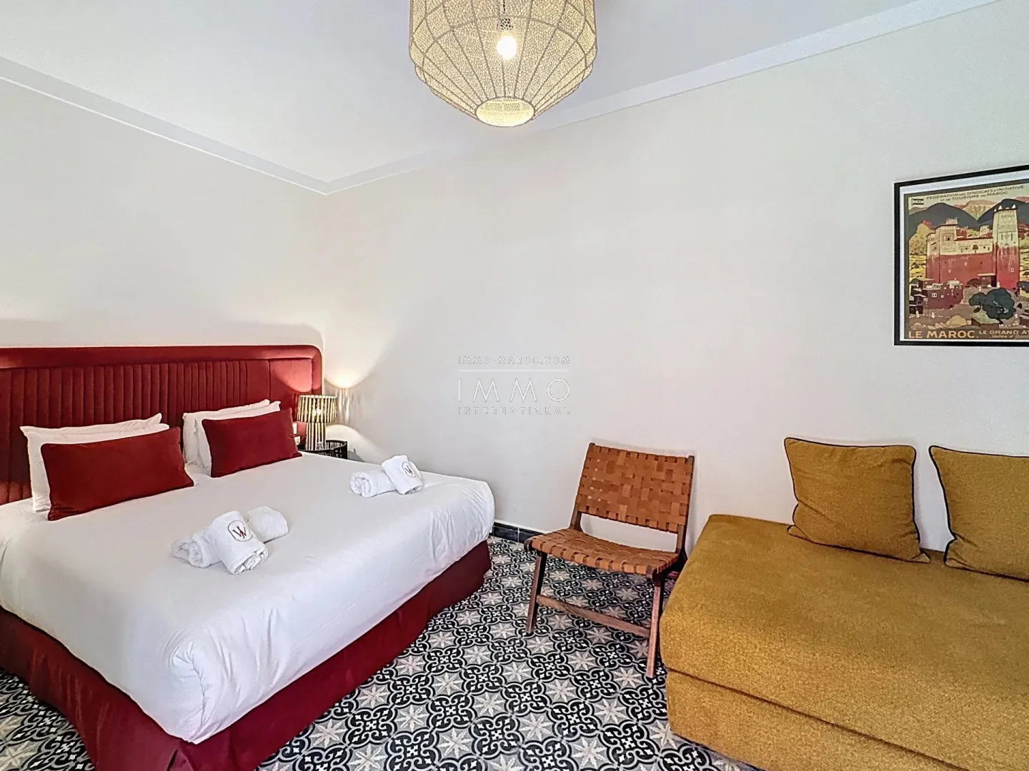 Très joli riad titré avec autorisation d’exploitation – maison d’hôtes de charme (6 suites)