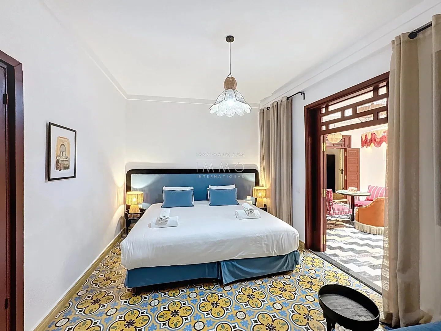 Très joli riad titré avec autorisation d’exploitation – maison d’hôtes de charme (6 suites)