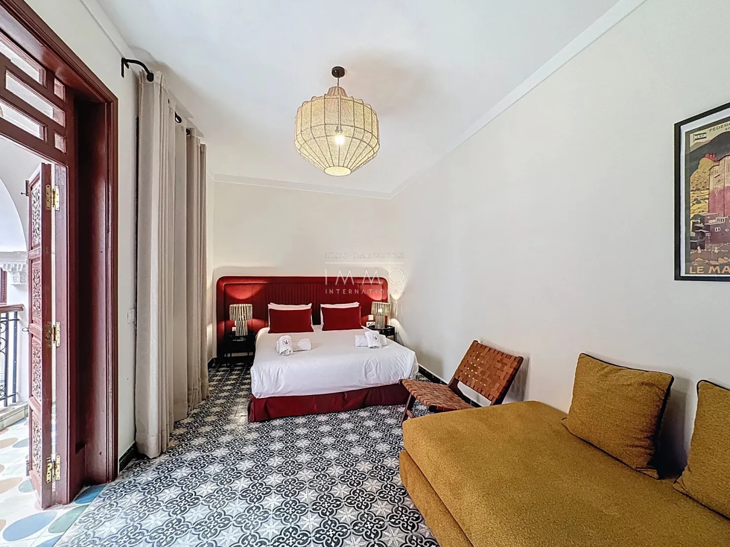 Très joli riad titré avec autorisation d’exploitation – maison d’hôtes de charme (6 suites)