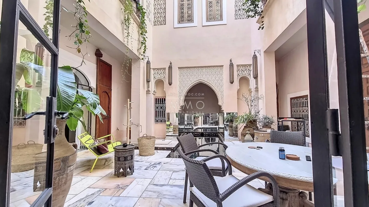 Magnifique riad d’habitation a vendre