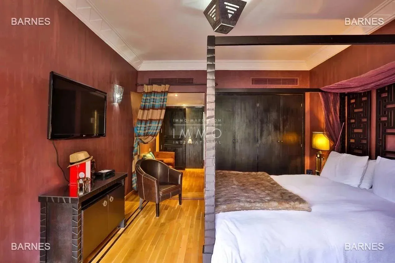 Duplex avec piscine privée à vendre hivernage marrakech - 3 chambres - 198m² + jardin 242m²