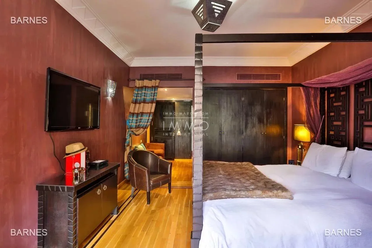 Duplex avec piscine privée à vendre hivernage marrakech - 3 chambres - 198m² + jardin 242m²