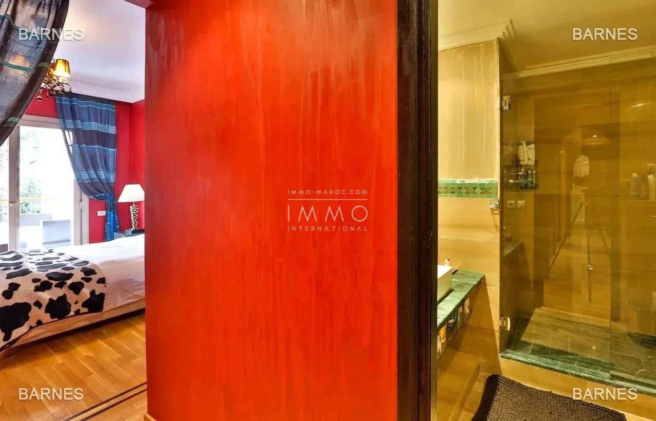 Duplex avec piscine privée à vendre hivernage marrakech - 3 chambres - 198m² + jardin 242m²