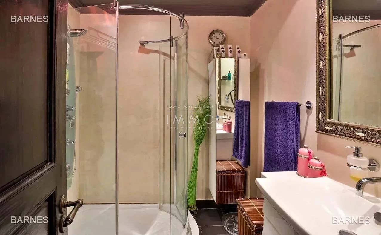 Duplex avec piscine privée à vendre hivernage marrakech - 3 chambres - 198m² + jardin 242m²