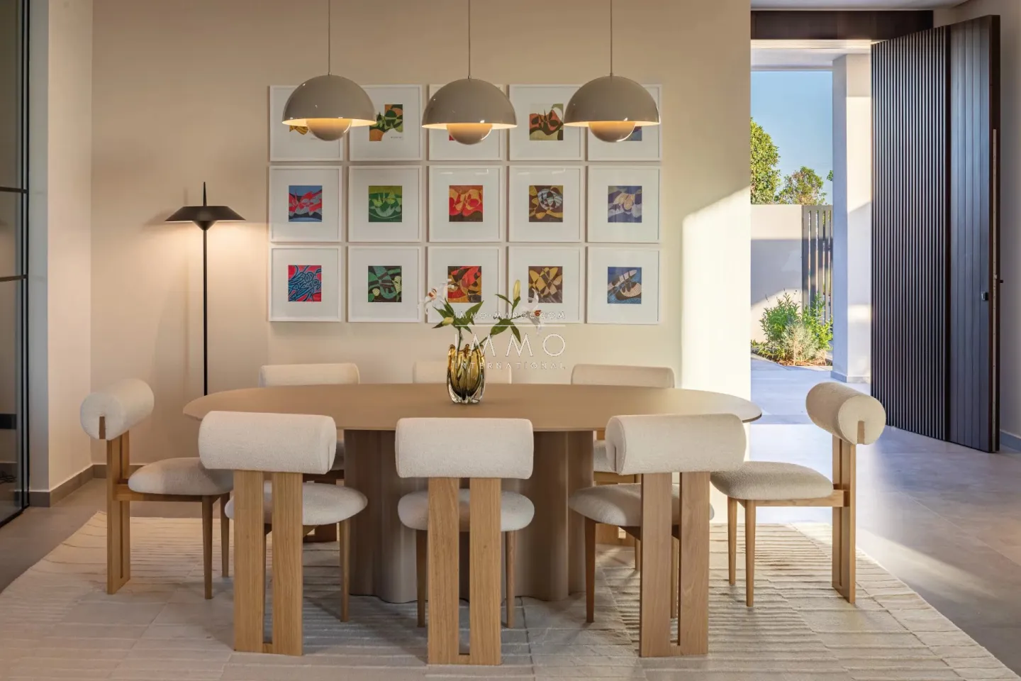 Villa contemporaine de plain-pied à vendre – route de l'ourika – 4 suites