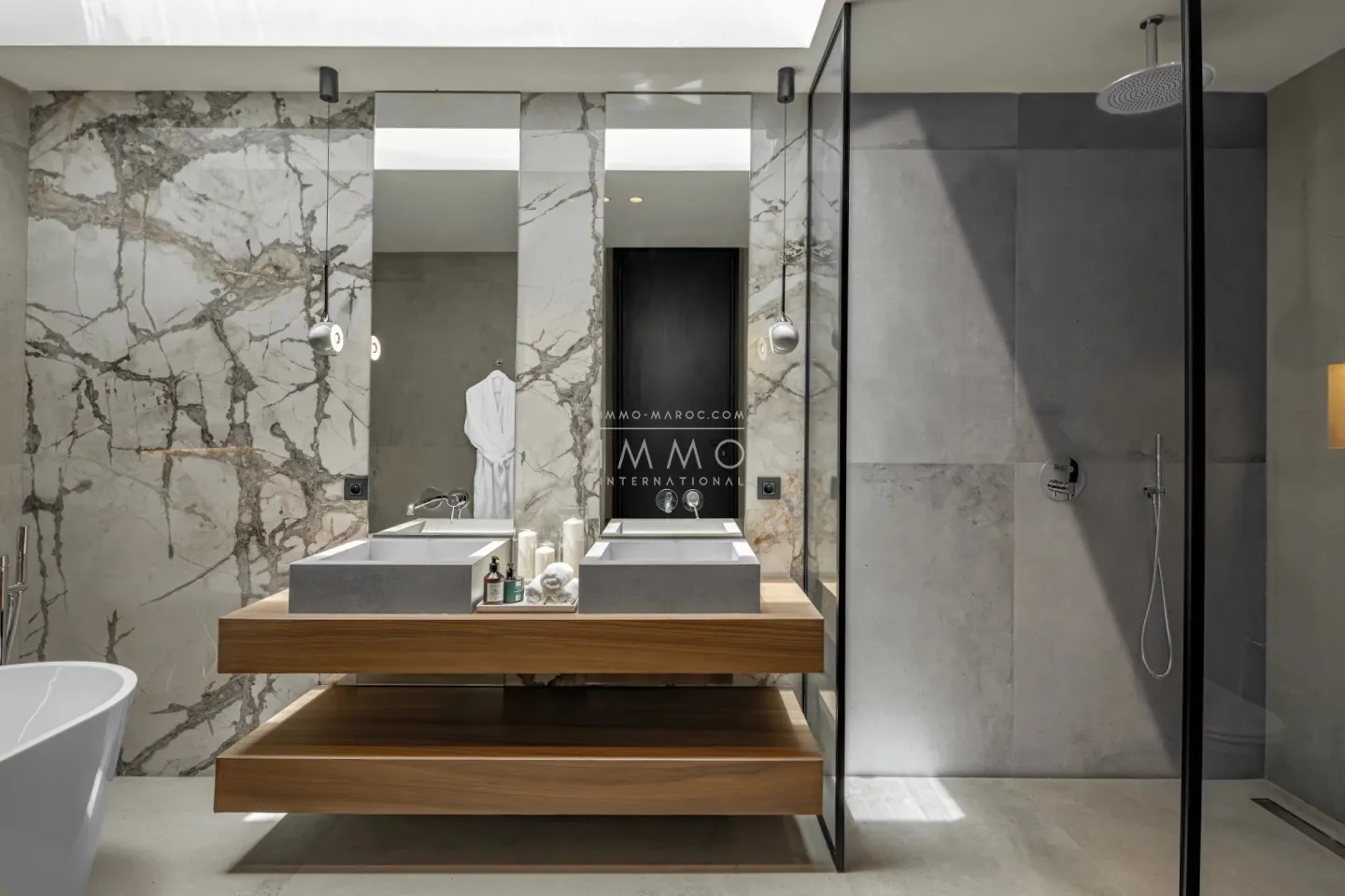 Villa contemporaine de plain-pied à vendre – route de l'ourika – 4 suites