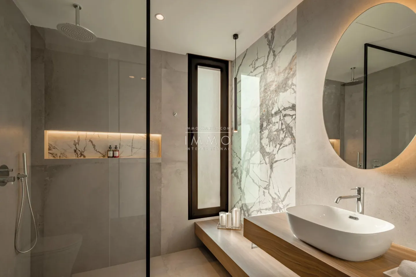 Villa contemporaine de plain-pied à vendre – route de l'ourika – 4 suites