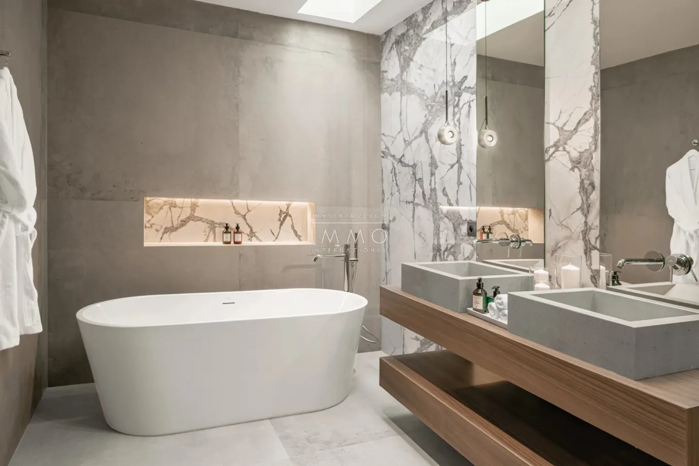 Villa contemporaine de plain-pied à vendre – route de l'ourika – 4 suites