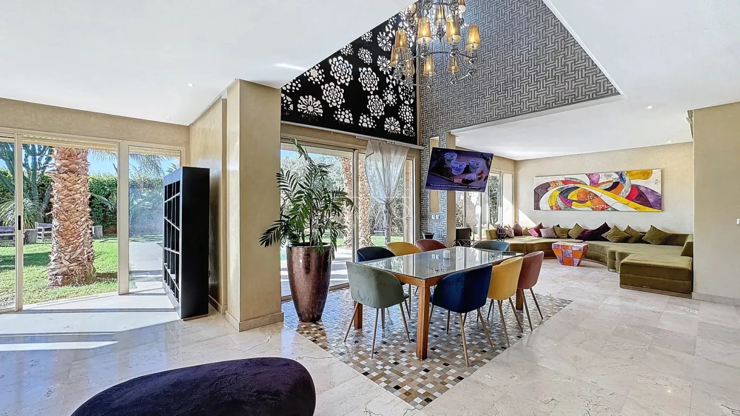 Villa contemporaine à vendre à argan golf – 3 chambres – terrain 830 m²