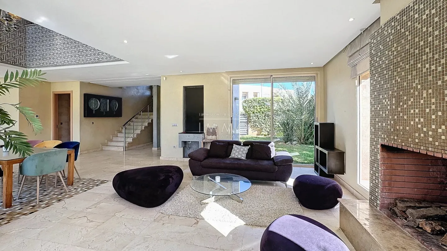 Villa contemporaine à vendre à argan golf – 3 chambres – terrain 830 m²