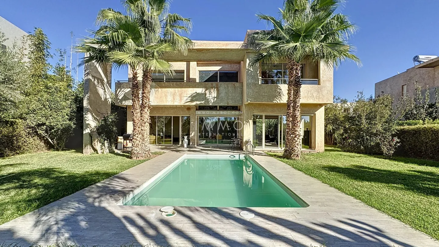 Villa contemporaine à vendre à argan golf – 3 chambres – terrain 830 m²