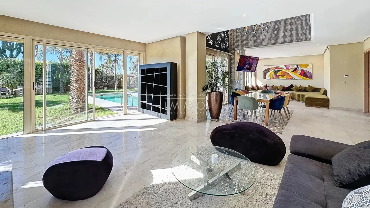 Villa contemporaine à vendre à argan golf – 3 chambres – terrain 830 m²